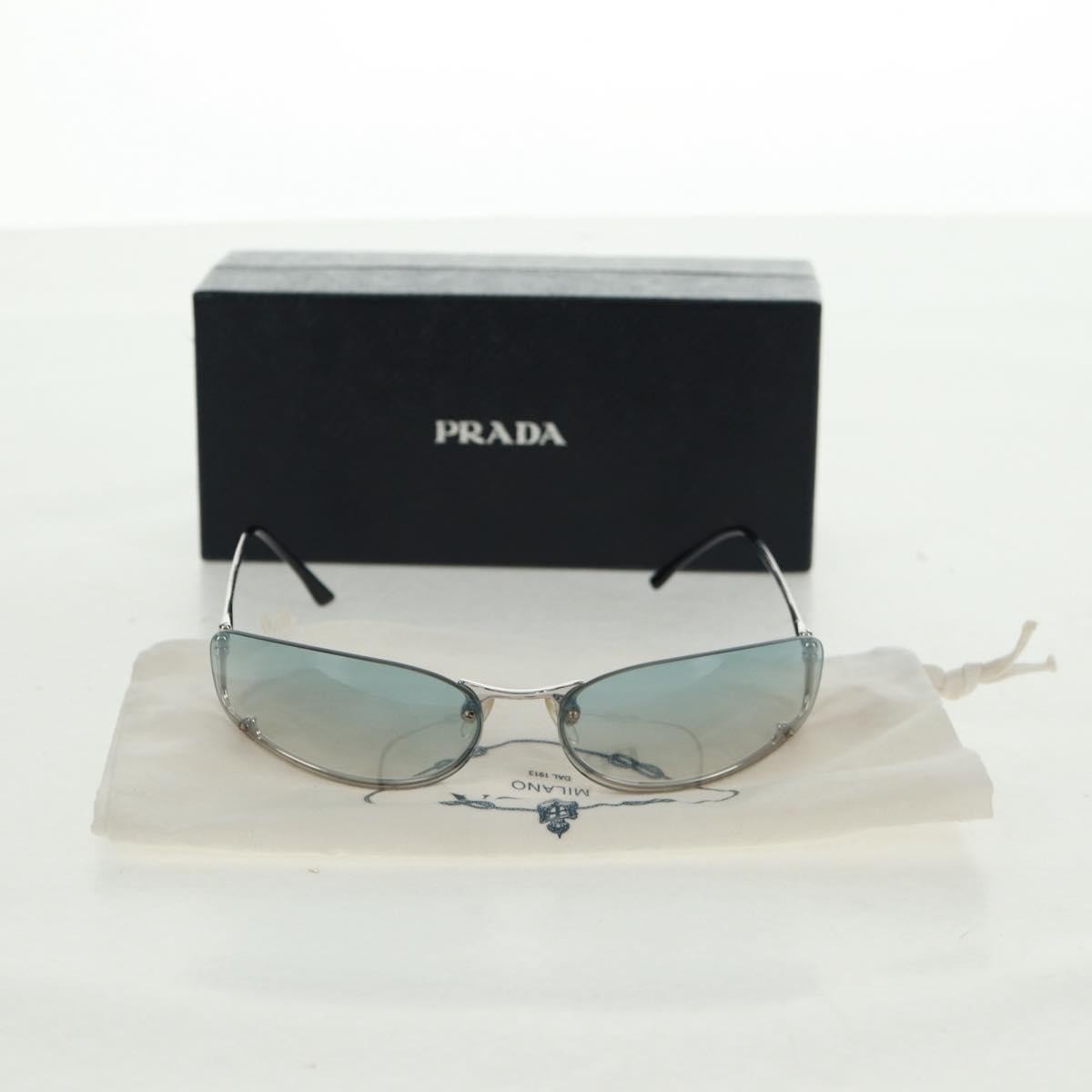 PRADA Sunglasses metal Blue Auth 168780V thumbnail 22