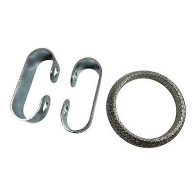 Anbausatz Auspuff Montagesatz Dichtring Haltefeder Hosenrohr VW Golf Jetta T4