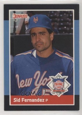 1988 Donruss All-Stars Sid Fernandez #58 te2