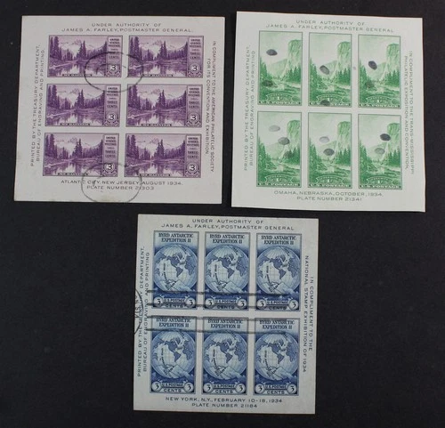 CKStamps: US Stamps Collection Scott#735 750 751 Used