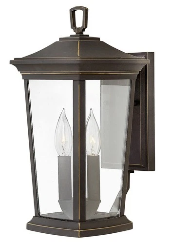 Hinkley Lighting 2360-LL Bromley 2 Light 16" Tall Outdoor Wall - Bronze - Picture 1 of 8