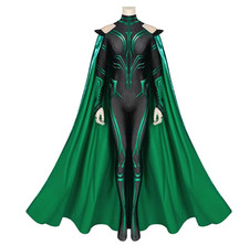 Thor: Ragnarok, the Death Goddess Hela cosplay costume, tight-fitting costume