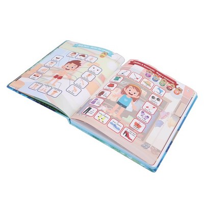 Bilingual Sound Book For Kids Interactive Learning Tool For Early Education BAK