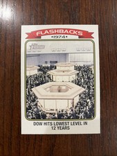 2023 Topps Heritage #NF-6 Dow Jones News Flashbacks