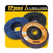 4-1/2 inch abrasive stripping discs pack for rust removal paint removal and