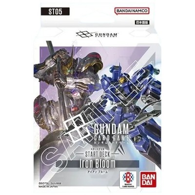 GUNDAM CARD GAME Starter Deck Iron Bloom ST05 Sealed Box in
