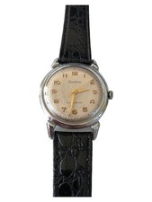 Poljot International Herren Armbanduhr Vintage Kirovskie Lederband