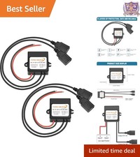 DC Buck Converter 5V 6A 30W Dual USB Power Module for DIY, Solar, Car