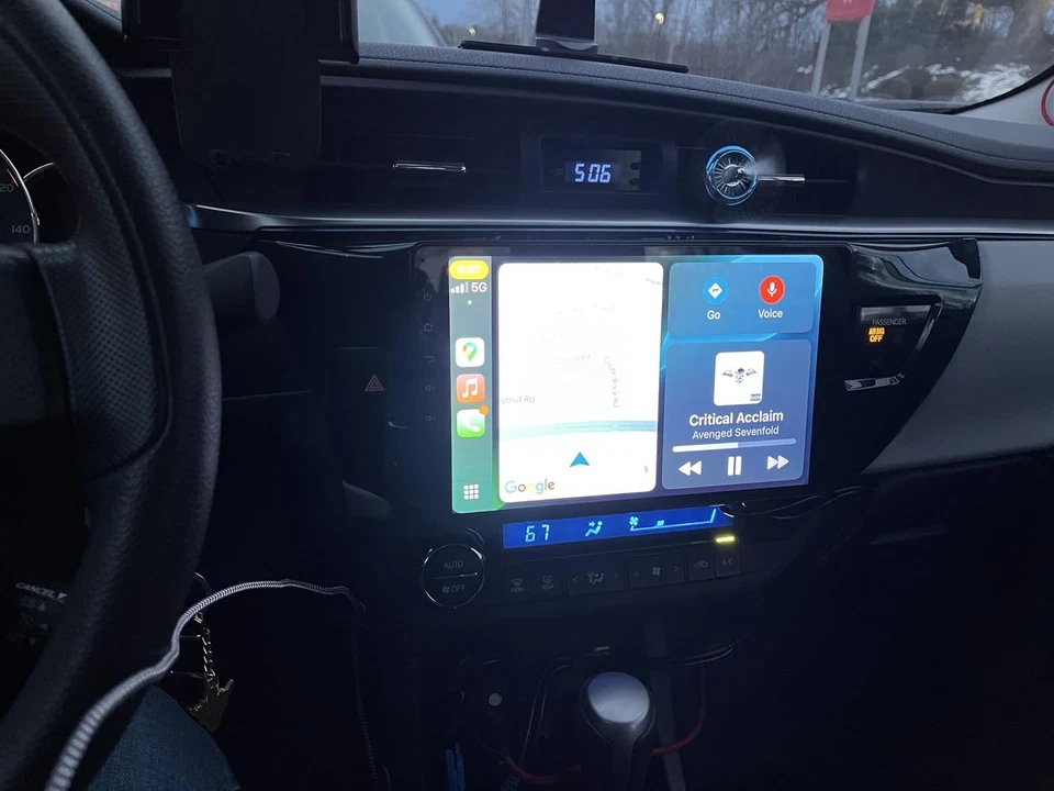 CarPlay For Toyota Corolla 2014-2016 Android 13 Car Radio Stereo GPS Navi 4+64GB Foto 2 de 4