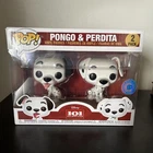 Funko Pop! Vinyl: Disney - 101 Dalmations -2 Pack-Pongo&Perdita - Pop in a Box