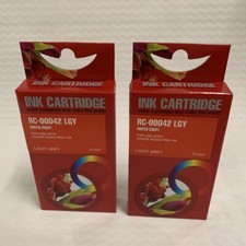 2PK Light-Grey Ink Cartridge For Canon CLI42LGY CLI42 CLI-42 Canon PIXMA PRO-100