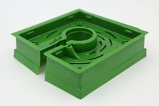FloraFlex™ 8/" FloraCap™ fits 8/" RockWool Cubes Fight Algae SAVE $$ W// BAY HYDRO