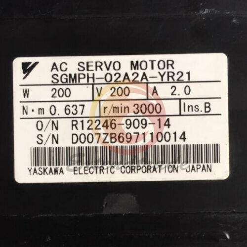 ONE NEW Yaskawa SGMPH-02A2A-YR21 Servo Motor SGMPH02A2AYR21 - Picture 1 of 2