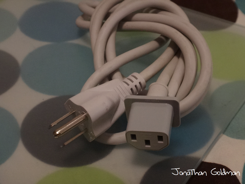 Apple 6-Foot 3-Prong Power Cable Cord Cinema Display Mac Volex E62405SP 922-6529 - 第 1/1 張圖片
