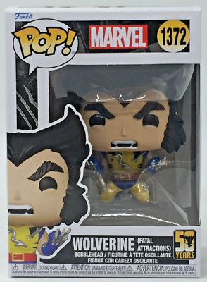 Funko Pop! Marvel Comics Wolverine (Fatal Attractions) #1372 With Pop Protector