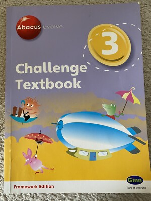 Abacus Evolve Challenge Year 3 Textbook by Adrian Pinel Paperback Book
