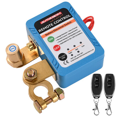 In-Car Remote Controls Remote Control Car Battery Disconnect Switch - 200A Kill Switch Master Isolator Cut Off 200A Battery Cut Off - Foto 9