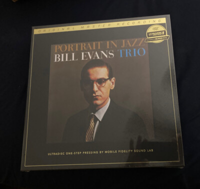 Bill Evans   Portrait In Jazz -One Step Mobile Fidelity - 2xLP 45RPM MoFi-SEALED