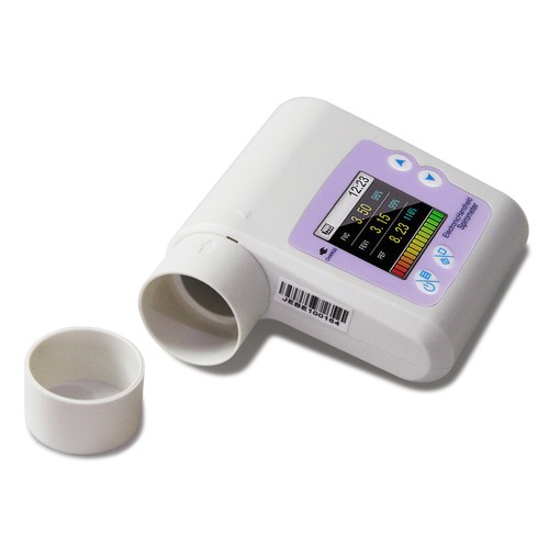 Contec Digitales Spirometer Lungenatmungsdiagnostik Spirometrie Volumetrisch - Bild 6 von 10