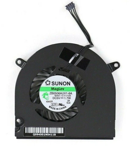 Apple MacBook Pro Unibody 13" A1278 2009 2010 2011 2012 CPU Cooling Fan Original