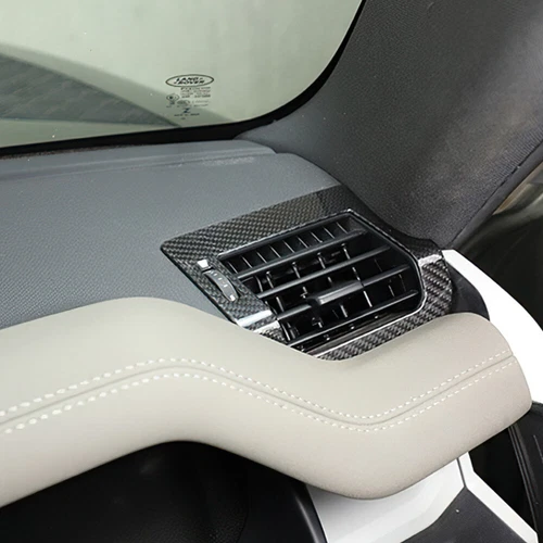 For Land Rover Defender 90 110 2020+ RHD Carbon Fiber Side Air Vent Outlet Cover - Picture 5 of 12