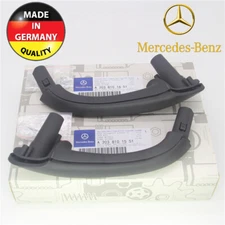 Pair Front L&R Side Black Interior Door Pull Handle for Mercedes-Benz C-Class