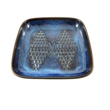 Vintage Mid Century Modern Danish Soholm Einar Johansen Blue Series Platter 3333