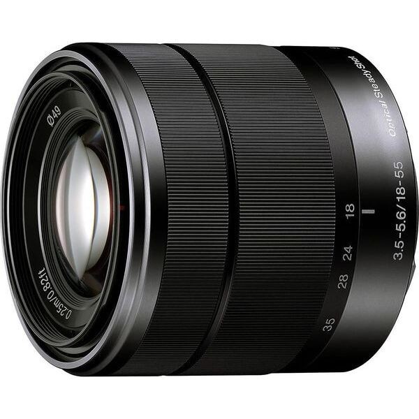 USED Sony E 18-55Mm F3.5-5.6 Oss Black Sel1855 FREESHIPPING | eBay