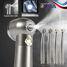 Dental LED High Speed Handpiece Shadowless /E-Generator Air Turbine 2Hole /4Hole