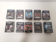 Warhammer 40k 10 Packs Sets Datacards English...