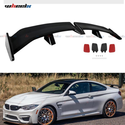 For KIA Stinger 18-2023 Gloss Blk 54'' Rear Trunk GT PRO Style Sport Spoiler Wing