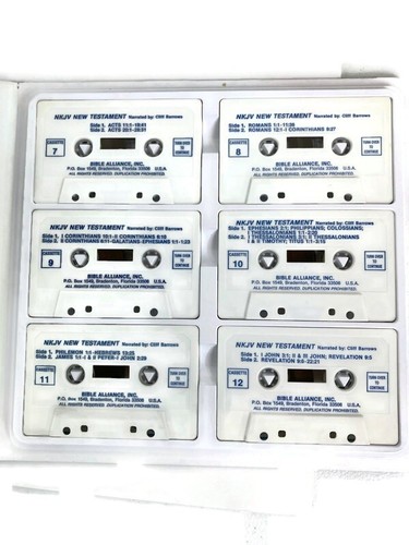 The Gospel Unto All Nations Bible Alliance audio 24 cassettes Christian NKJV - Picture 3 of 5
