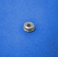 10 Kugellager mit Bund / Flansch F 608 ZZ / 8 x 22 x 7 mm