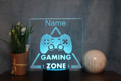 LED Gaming Beleuchtung Personalisiert Gaming Lampe Fernbedinung Zimmerdekoration
