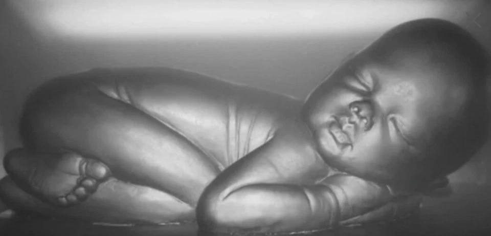 Ros Shcramm’s Baby - Molde de silicona, molde/molde bebé. Bebé real mide 3 1/4 pulgadas Foto 3 de 3