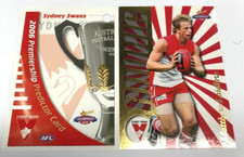 2006 Select AFL Champions Draft Rookie PRC14 Matthew Laidlaw + Predictor Sydney