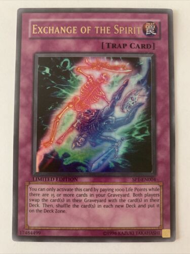 Exchange of the Spirit - SP1-EN004 - Ultra Rare - Limited Edition Yugioh LP - Picture 1 of 6