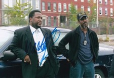 WENDELL PIERCE signed Autogramm 20x30cm THE WIRE in Person autograph COA