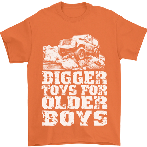 Bigger Toys Older Boys 4X4 Off Roading Mens T-Shirt 100% Cotton - Picture 4 of 102