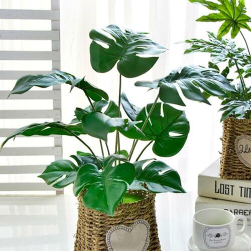 Large Artificial Plants Home Office Indoor Garden Faux Plant Tree Pot FAST - Picture 3 of 7