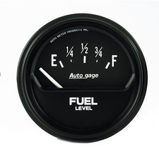 Auto Meter Autogage 0 E - 90 Ohm F Electric Gm Chevy Fuel Level Gauge 2 58