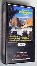 PIKES PEAK COUNTRY AMERICA'S PREMIERE VACATIONLAND VHS Travel Nature History