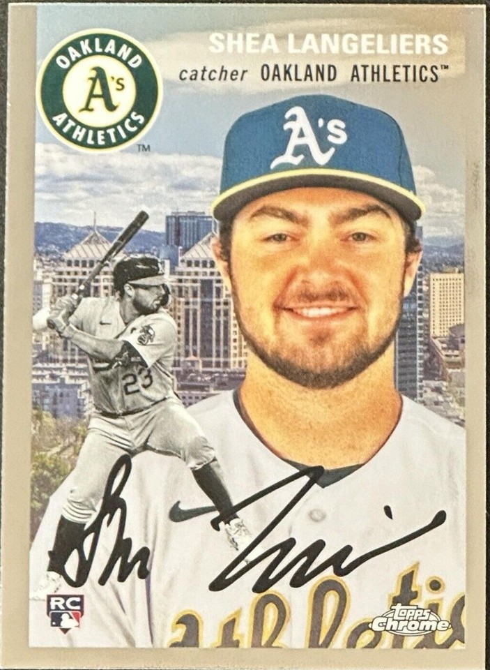 2023 Topps Chrome Platinum Anniversary - Shea Langeliers #54CV-49 - 1 of 1
