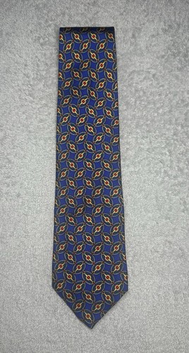 Brooks Brothers Neckwear Men’s Silk Tie Multicolor Geometric Chain Link 3.5” in - Picture 6 of 14