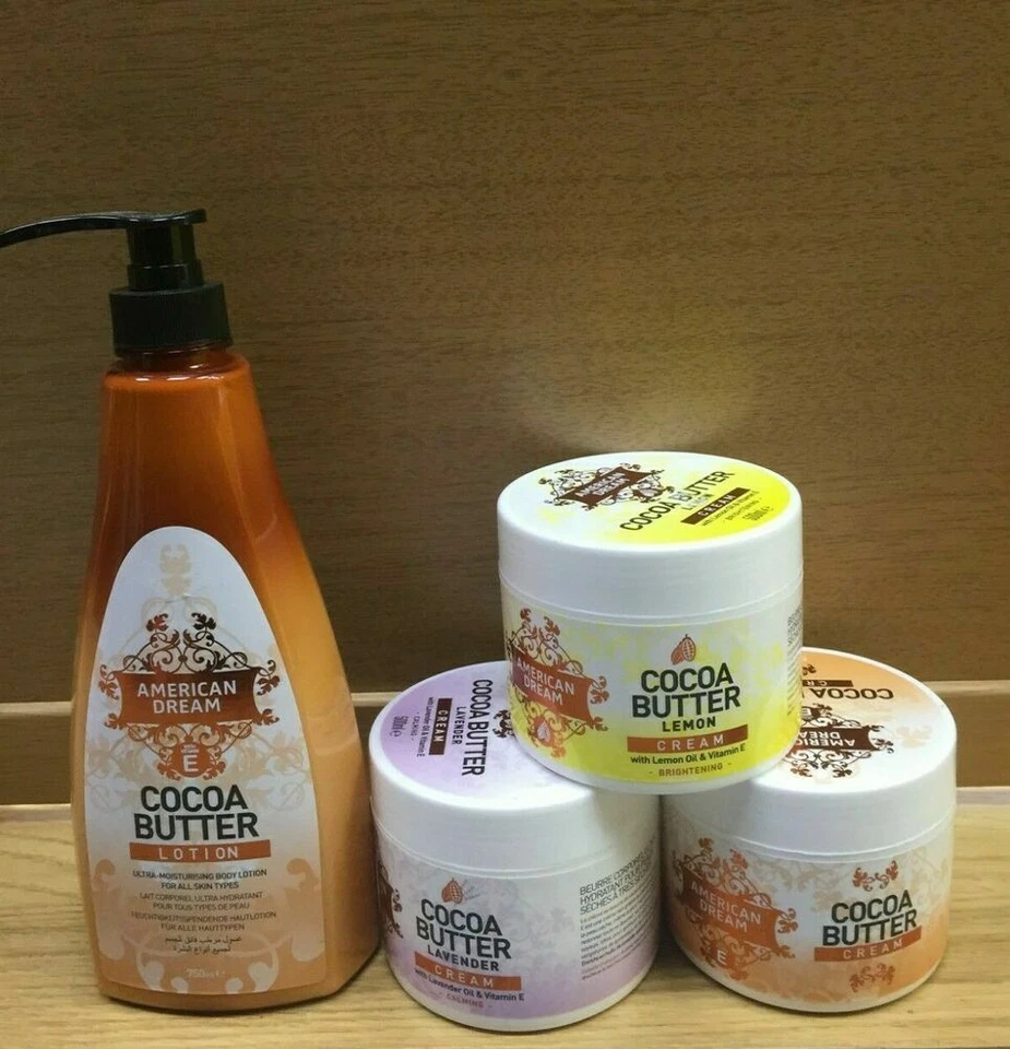 American Dream Cocoa Butter Body Cream Lotion + Lemon + Lavender Full Range!!! - Image 3 of 4