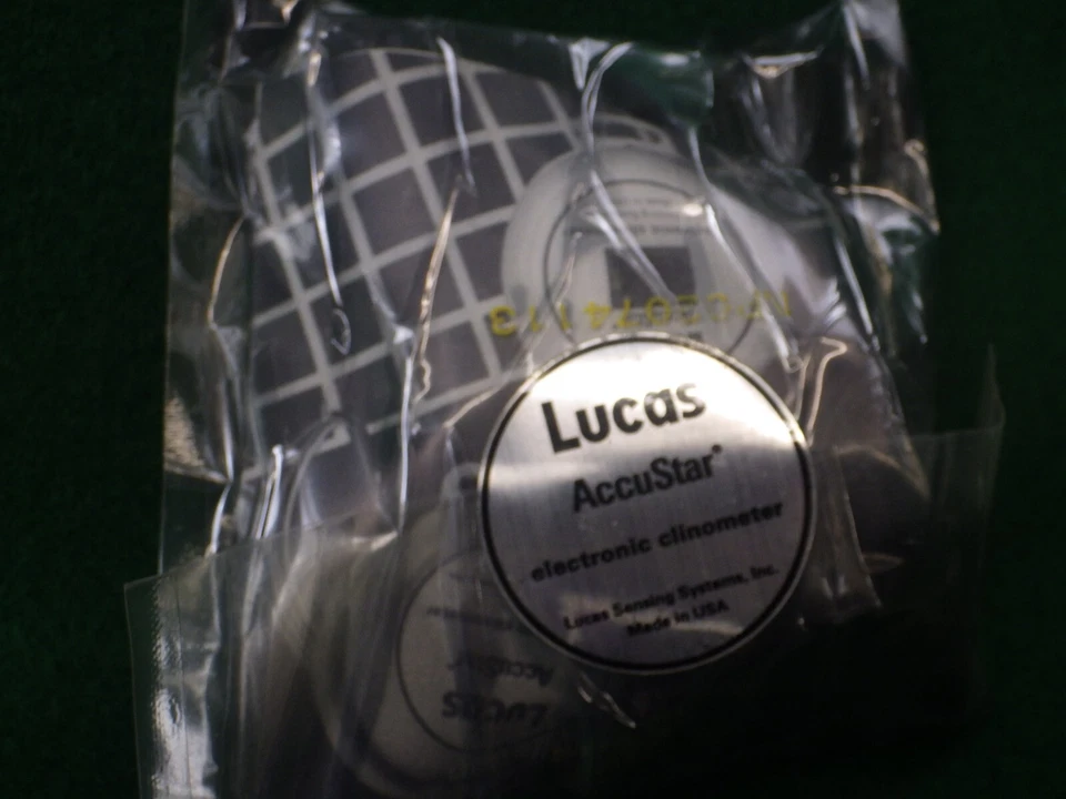 Nuevo de Lote Antiguo Lucas Electronics Clinometer Accustar 02383-02 Foto 2 de 4