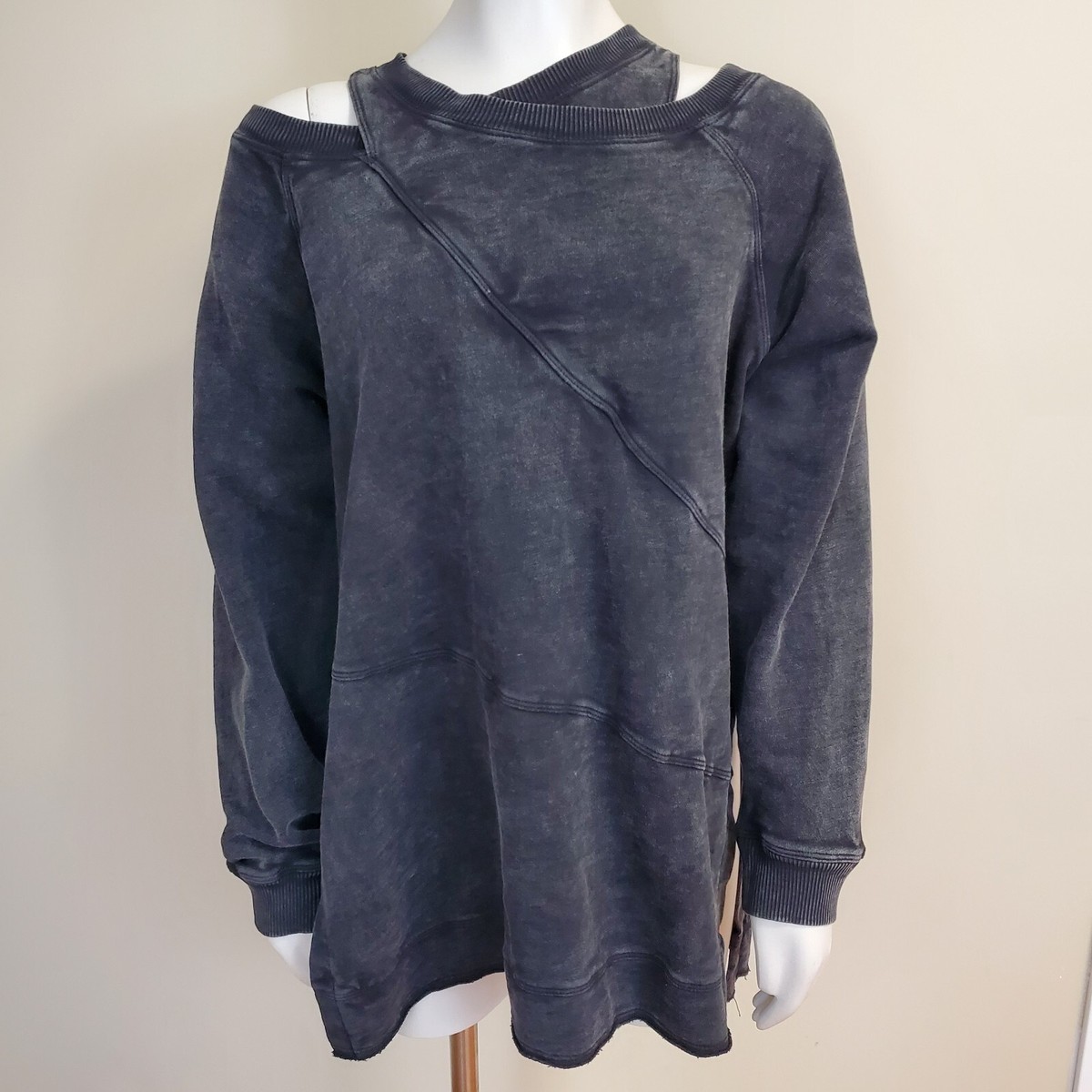 pilcro crossover sweatshirt