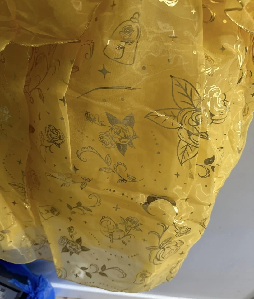 Disfraz de Bella para Niños - La Bella y la Bestia Talla Nuevo con etiquetas Disney Talla 7-8 Foto 3 de 4