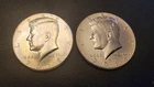 Set of 2018 P&D Kennedy Half Dollars, Circulated NIFC