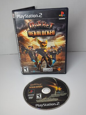Ratchet: Deadlocked (Sony PlayStation 2 / PS2, 2005) NO MANUAL